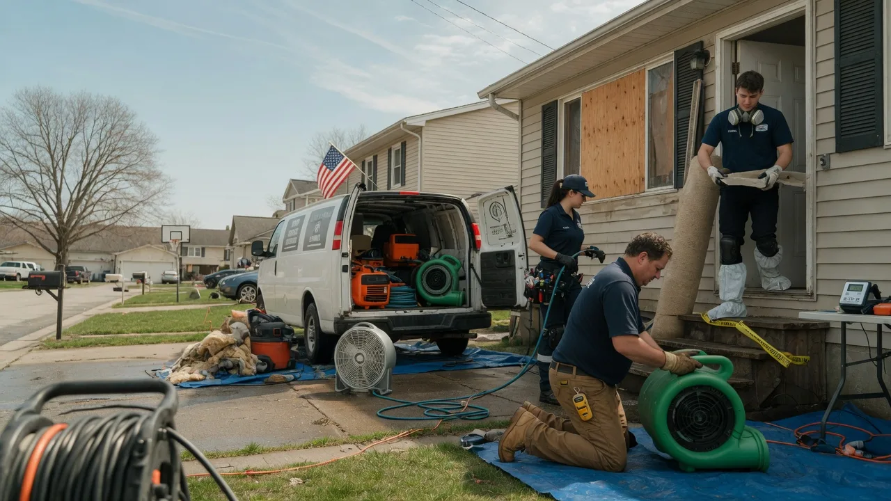 Water Damage Restoration in Lincoln Park, MI near me